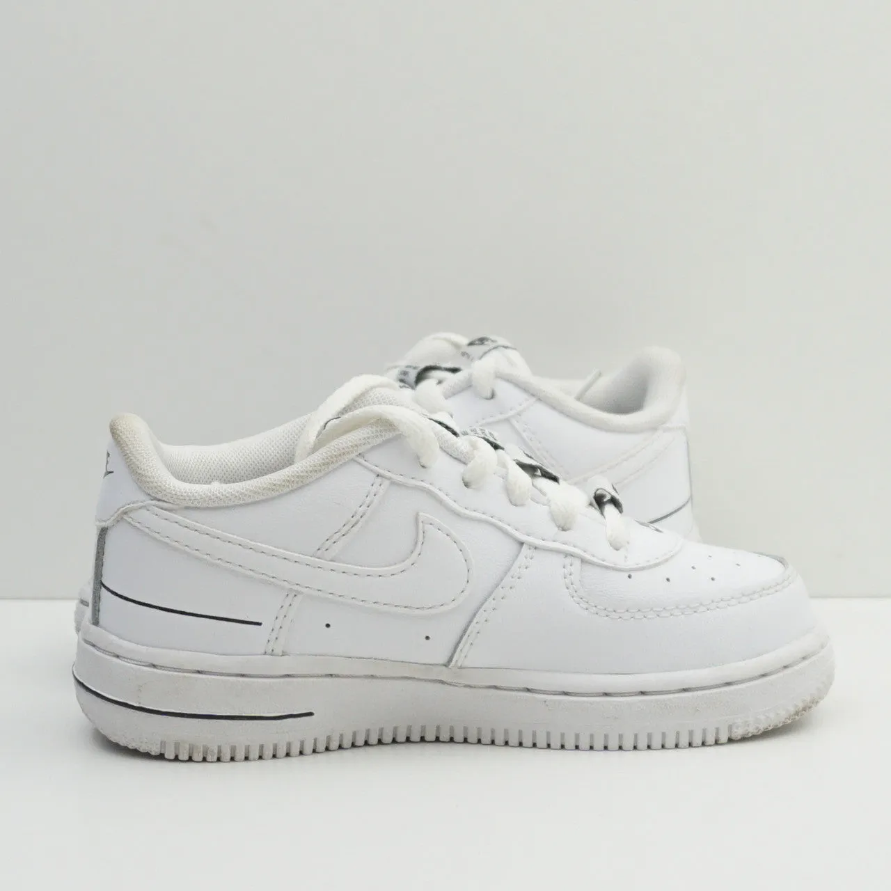 Nike Air Force 1 Low Double Air White Black Toddler