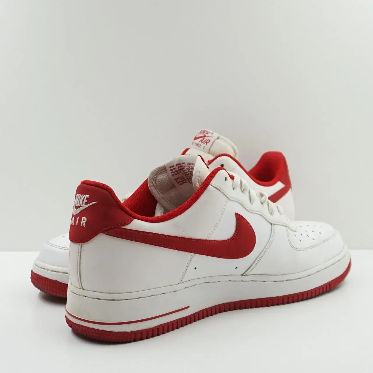 Nike Air Force 1 Low Gym Red Swoosh