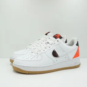 Nike Air Force 1 Low NBA White Crimson Gum