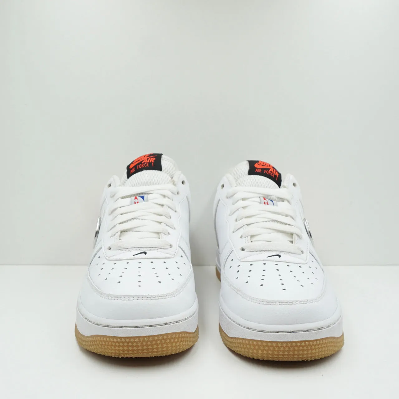 Nike Air Force 1 Low NBA White Crimson Gum