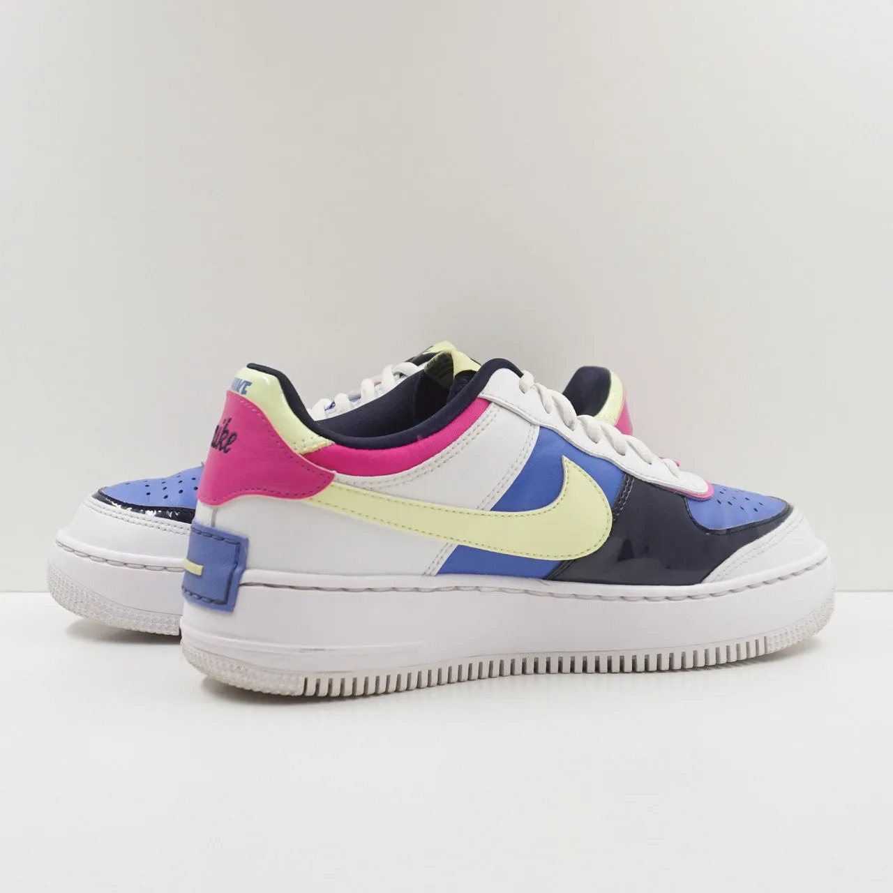 Nike Air Force 1 Low Shadow White Sapphire Barely Volt (W)