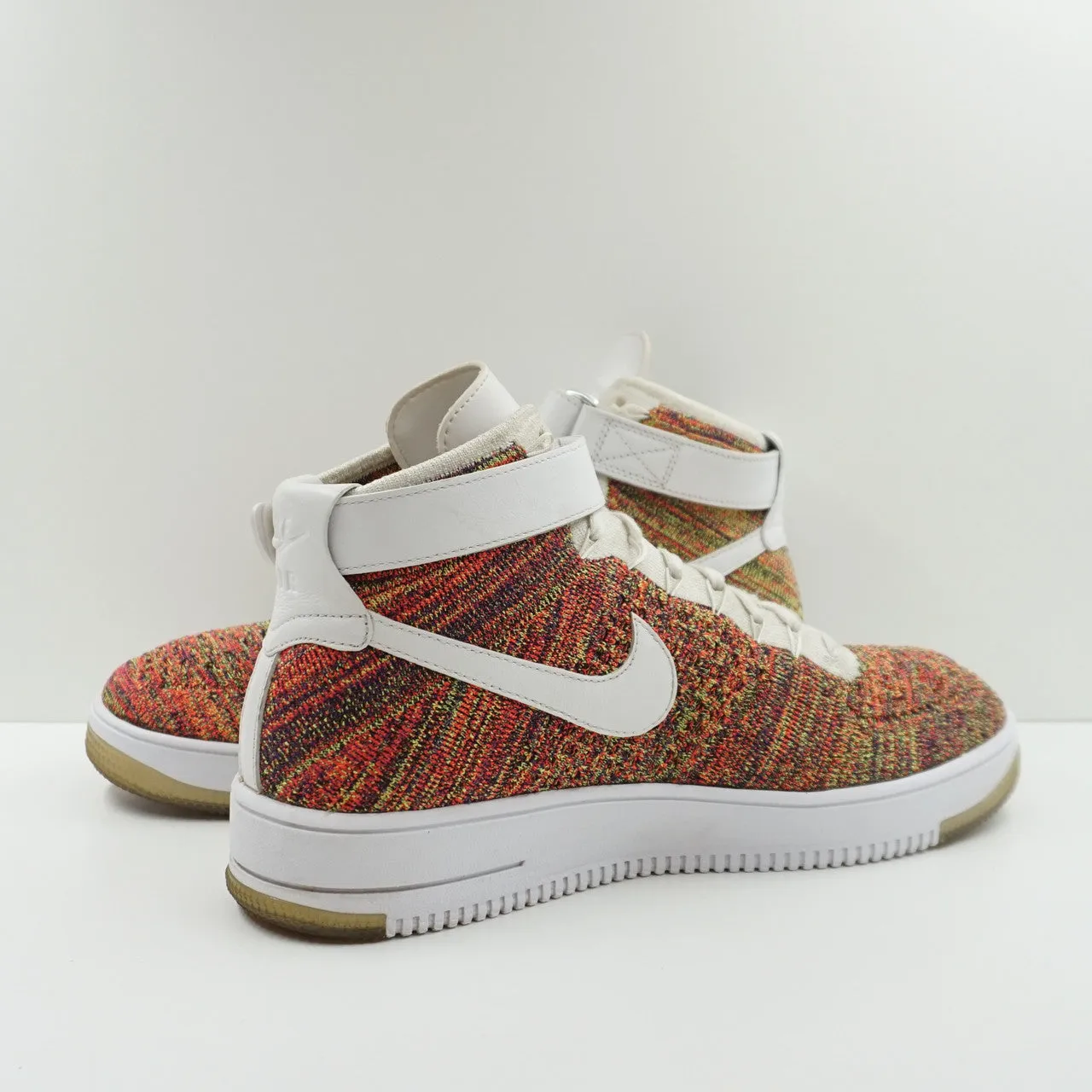 Nike Air Force 1 Mid Flyknit Multi-Color White