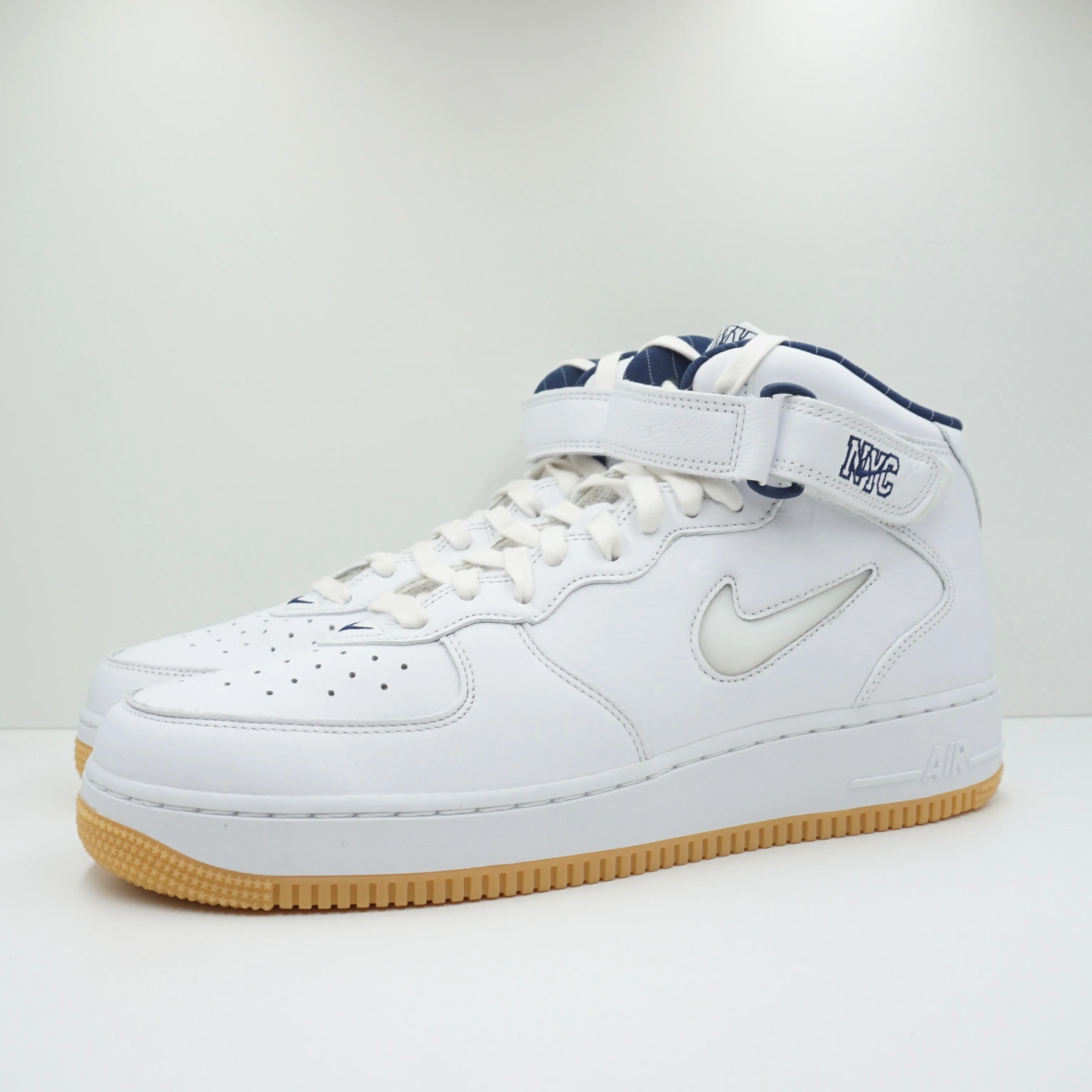 Nike Air Force 1 Mid QS Jewel NYC White Midnight Navy