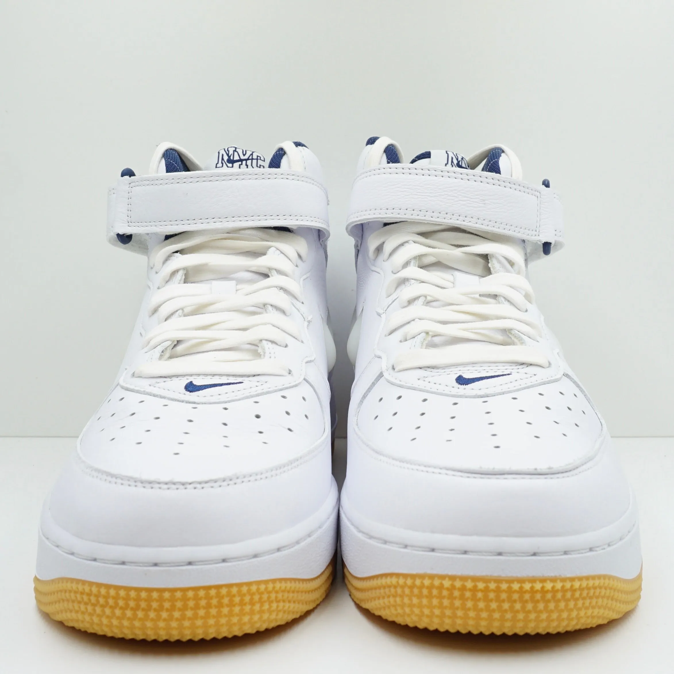 Nike Air Force 1 Mid QS Jewel NYC White Midnight Navy