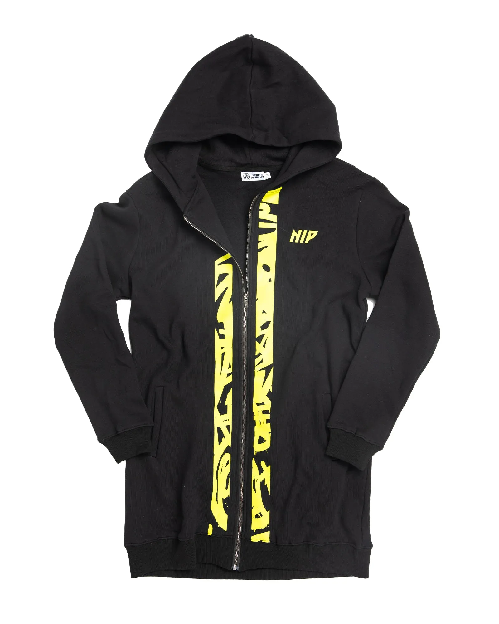 Ninjutsu Collection - Long Hoodie Black