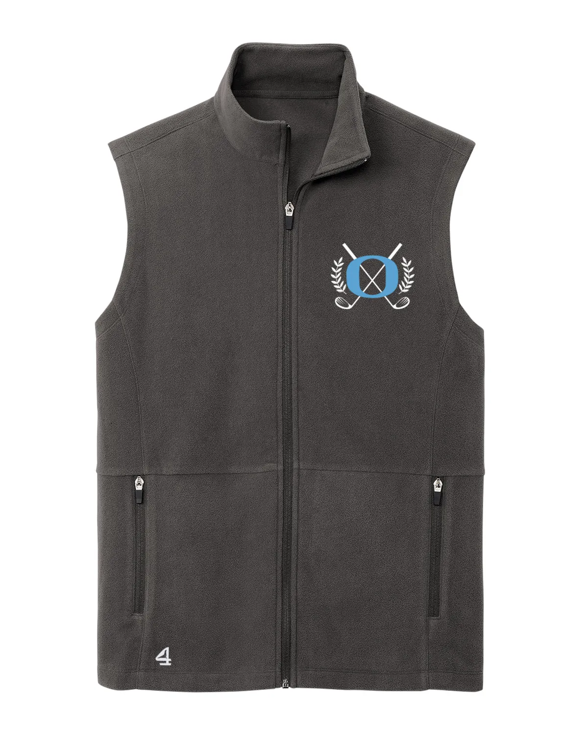 Oceanside Golf Embroidered Men's Microfleece Vest