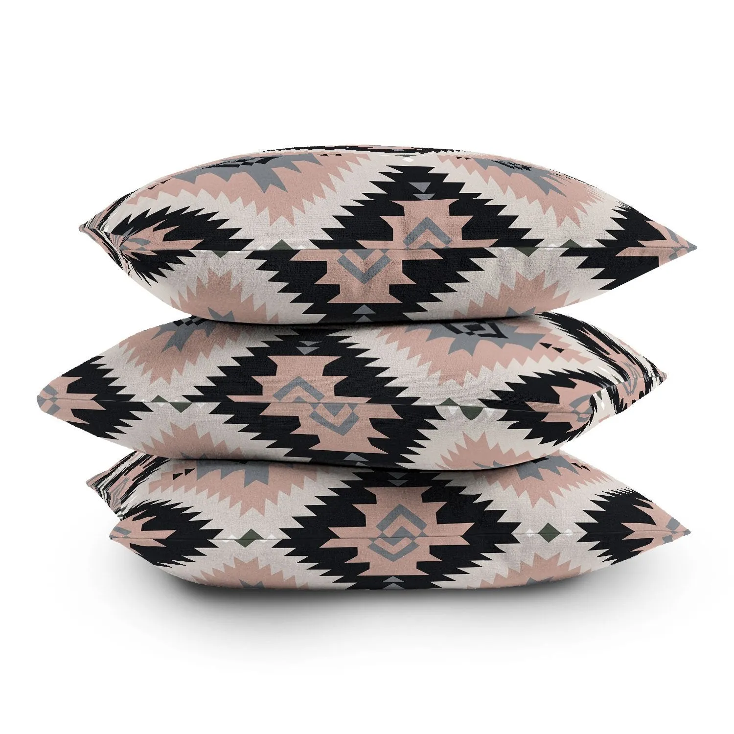 Ole Cornerstone Aztec Print Indoor / Outdoor Throw Pillows (DS)