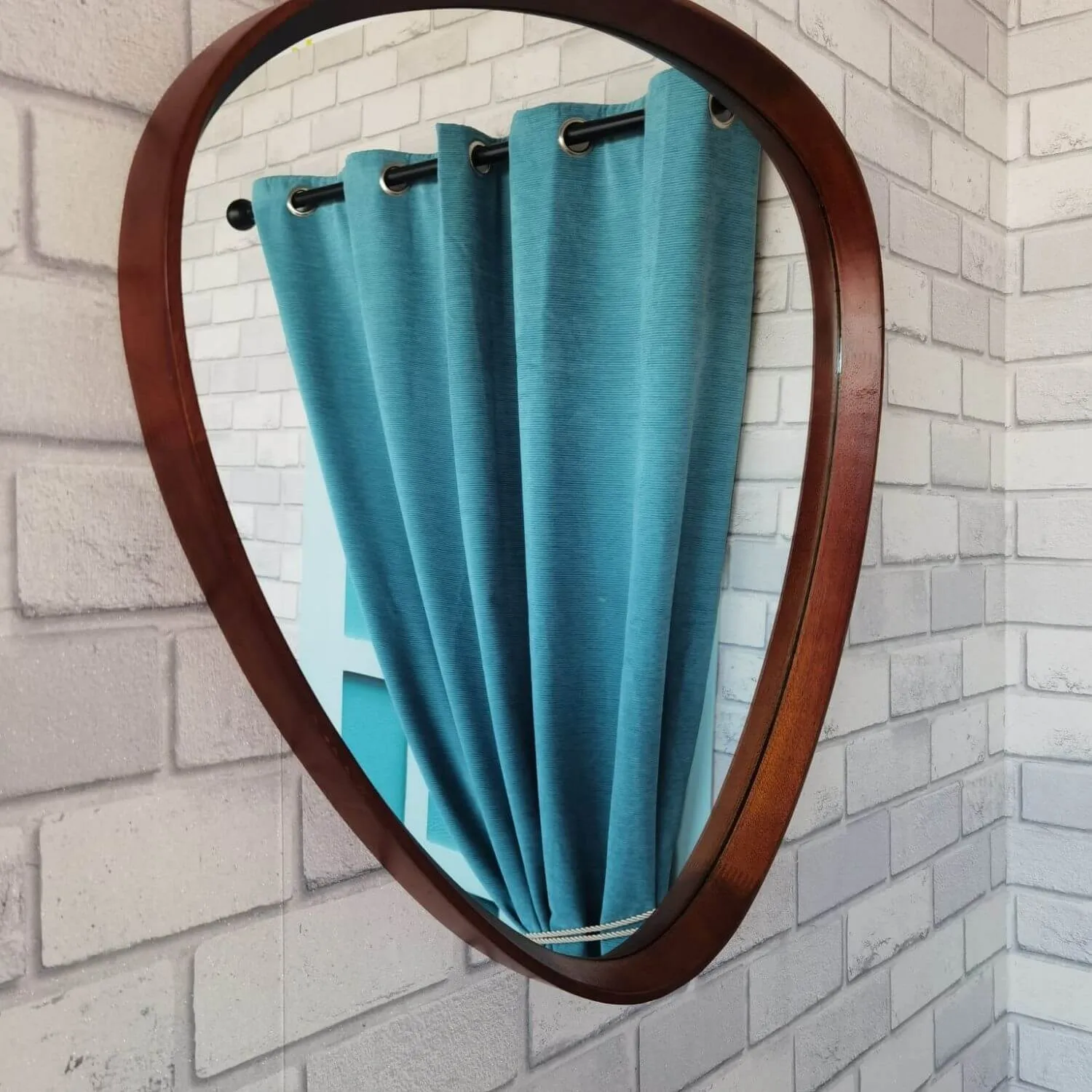 Olga Curtains - Teal