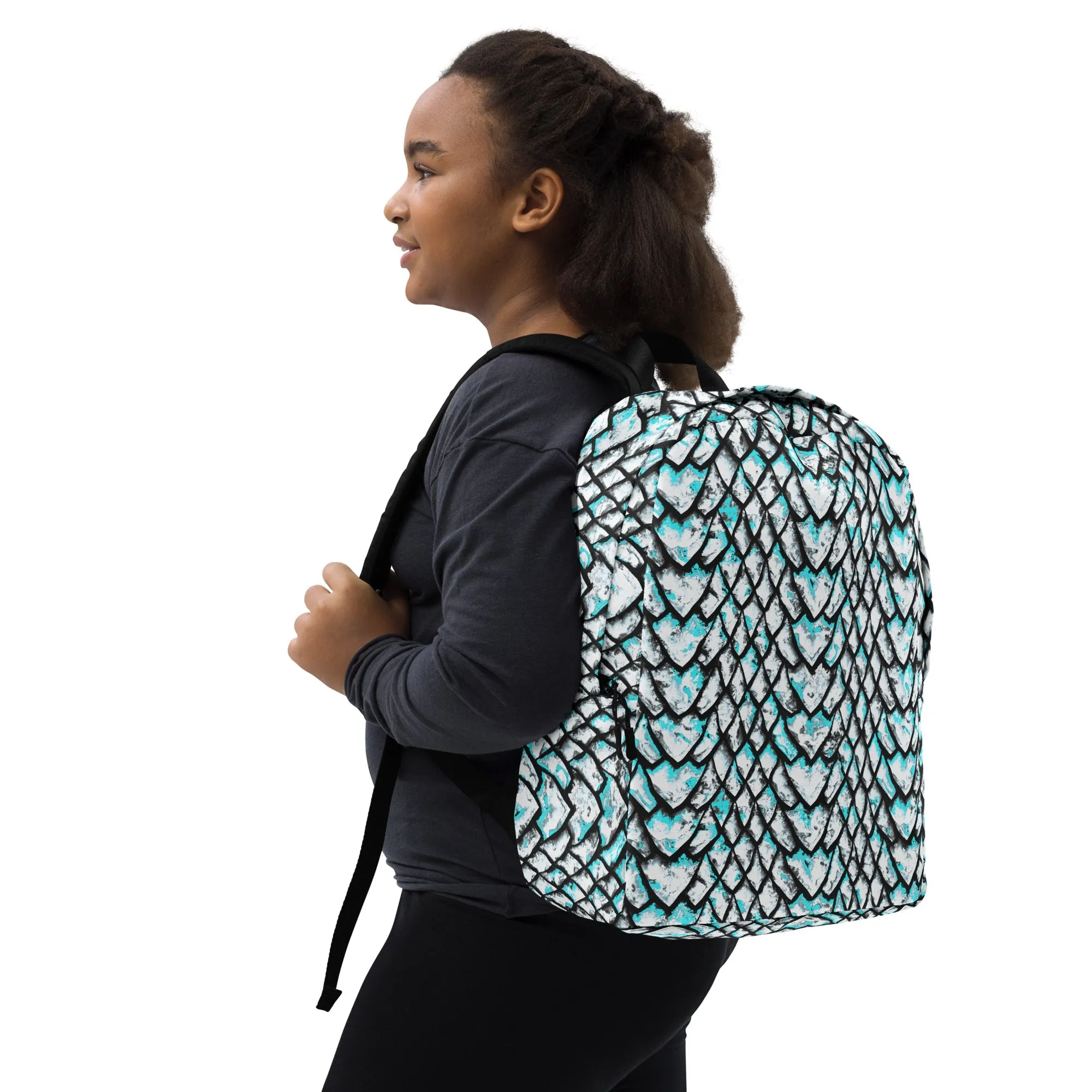 Opal Dragon Scale Minimalist Backpack