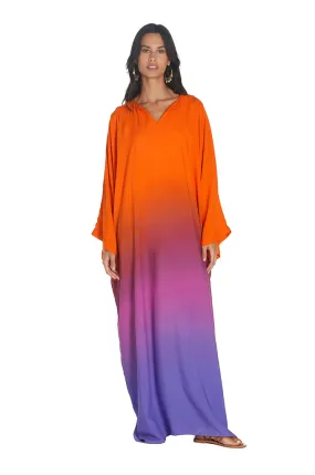 Orange Olympia Tent Kaftan