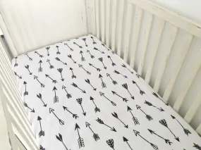 Organic Crib Sheet -  Arrows 