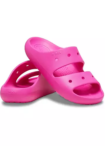 Pink Classic Sandals by Crocs | Look Again