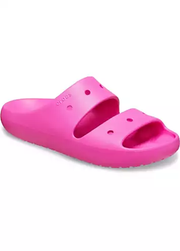 Pink Classic Sandals by Crocs | Look Again