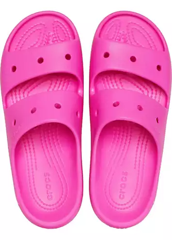 Pink Classic Sandals by Crocs | Look Again