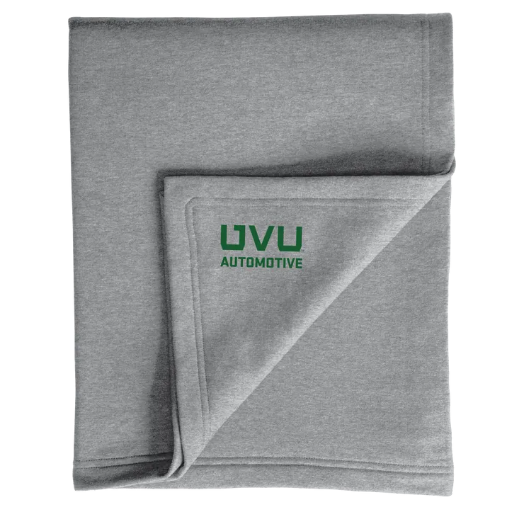 Port & Company Core Fleece Sweatshirt Blanket- UVU Automotive