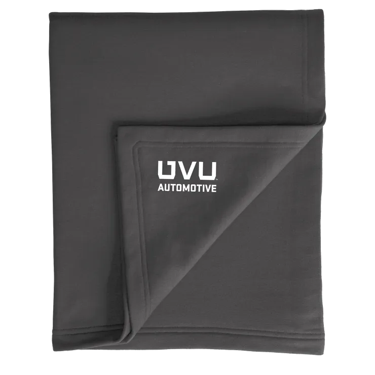 Port & Company Core Fleece Sweatshirt Blanket- UVU Automotive