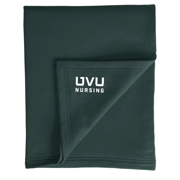 Port & Company Core Fleece Sweatshirt Blanket- UVU Nursing