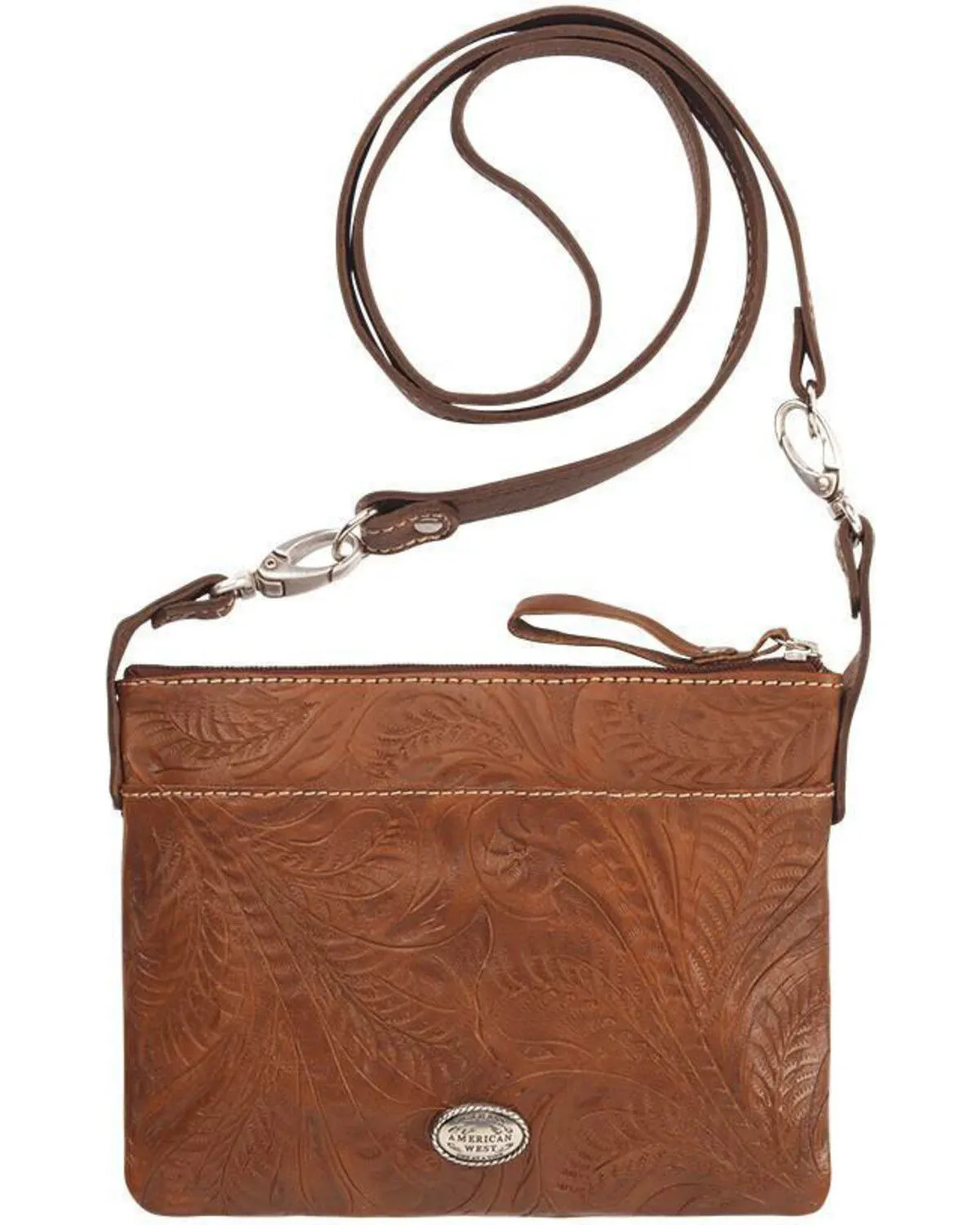 Product Name:  American West Women's Trail Rider Crossbody Bag