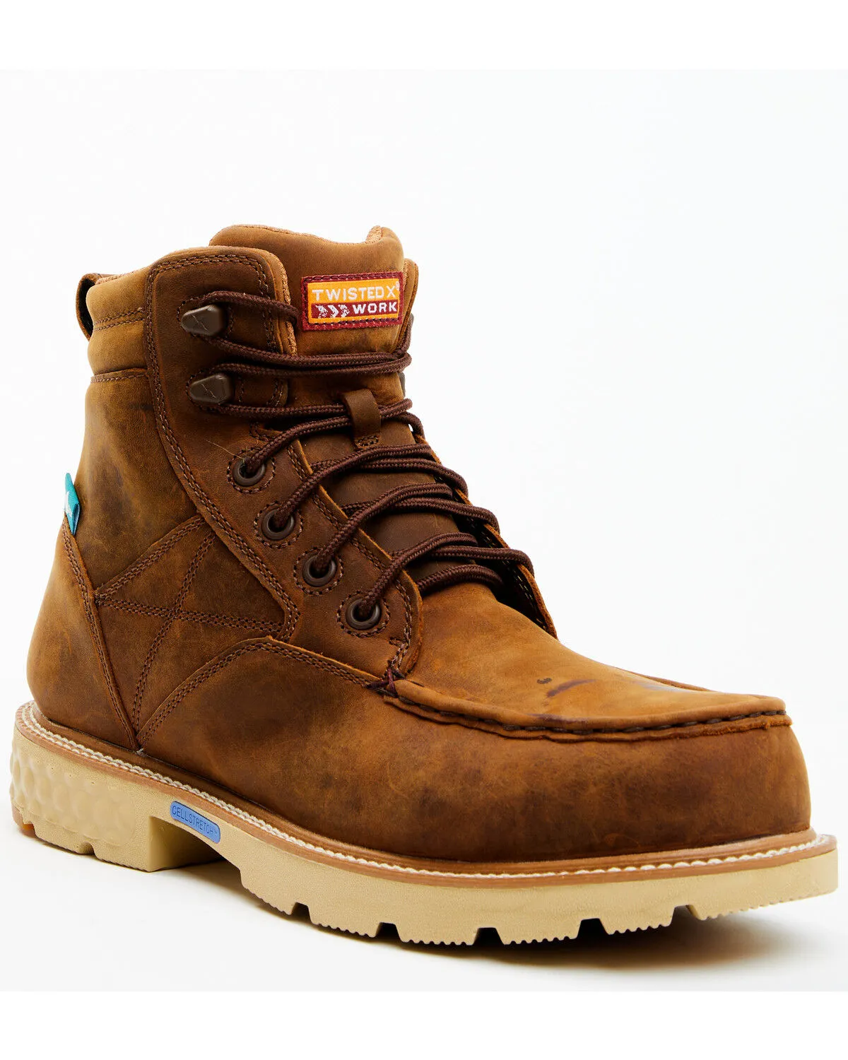 Product Name:  Twisted X Men's 6" Lace-Up Work Boot - Composite Toe