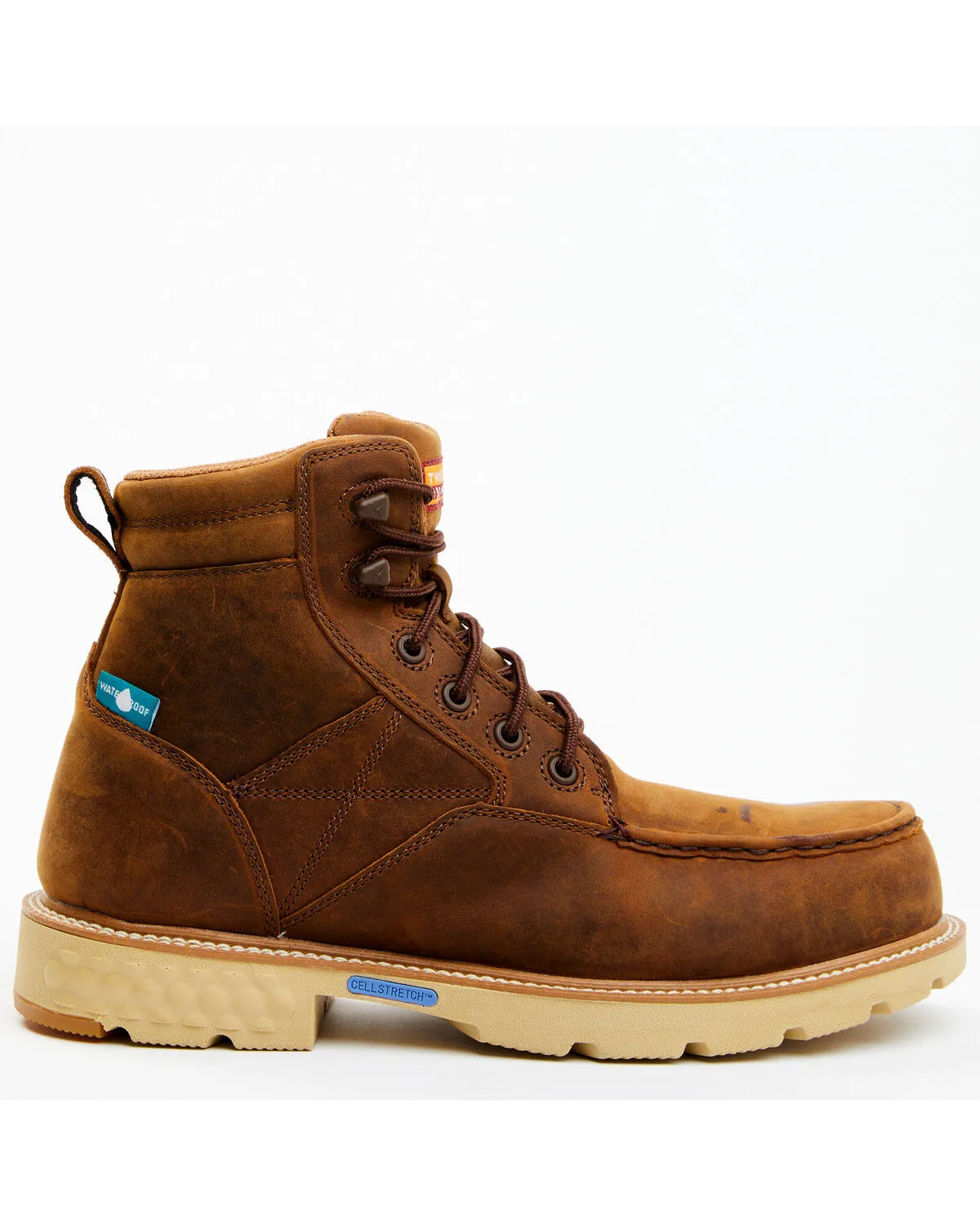 Product Name:  Twisted X Men's 6" Lace-Up Work Boot - Composite Toe