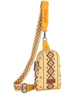 Product Name:  Wrangler Women's Southwestern Print Sling Crossbody Bag