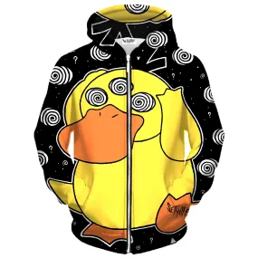 PSYDUCK ZIP UP HOODIE