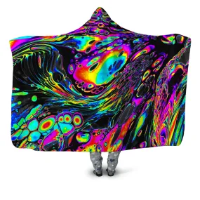 Rainbow Magma Hooded Blanket