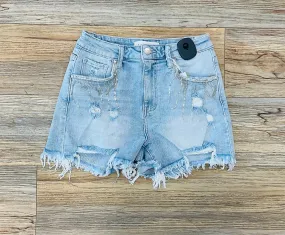 RHINESTONE SHORTS