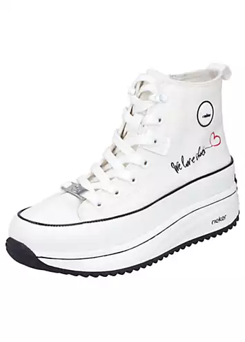 Rieker Hi-Top Trainers | Grattan