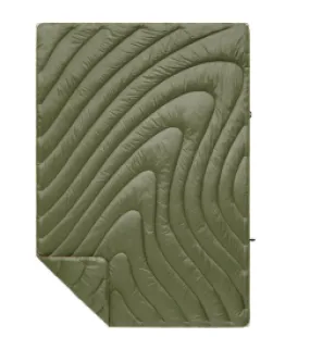 Rumpl Solid Puffy Blanket - Cypress Green