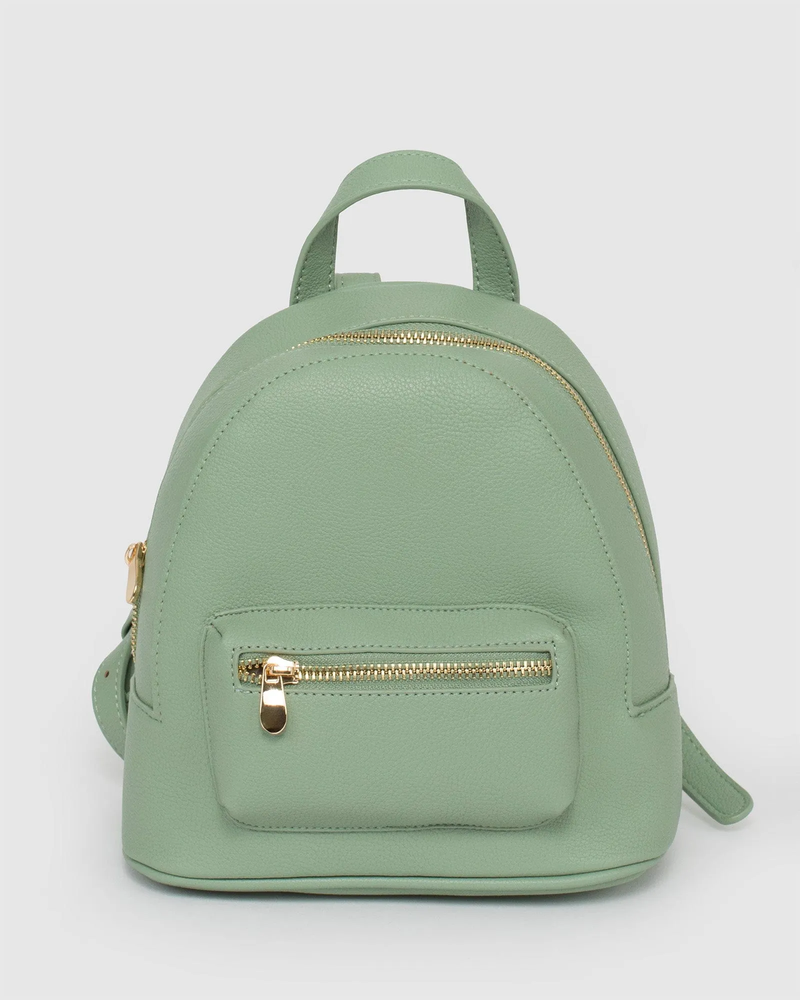 Sage Green Bridget Pocket Backpack