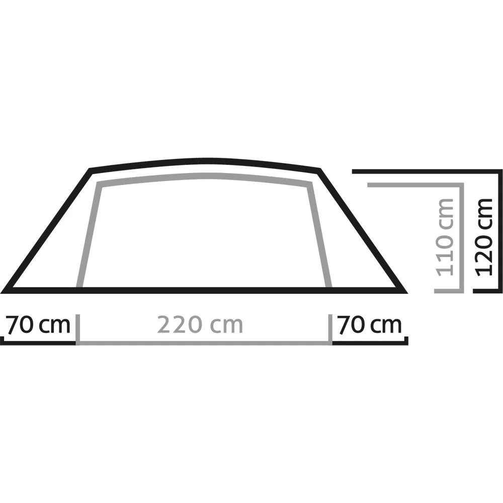 SALEWA - Denali IV Dome Tent cactus grey