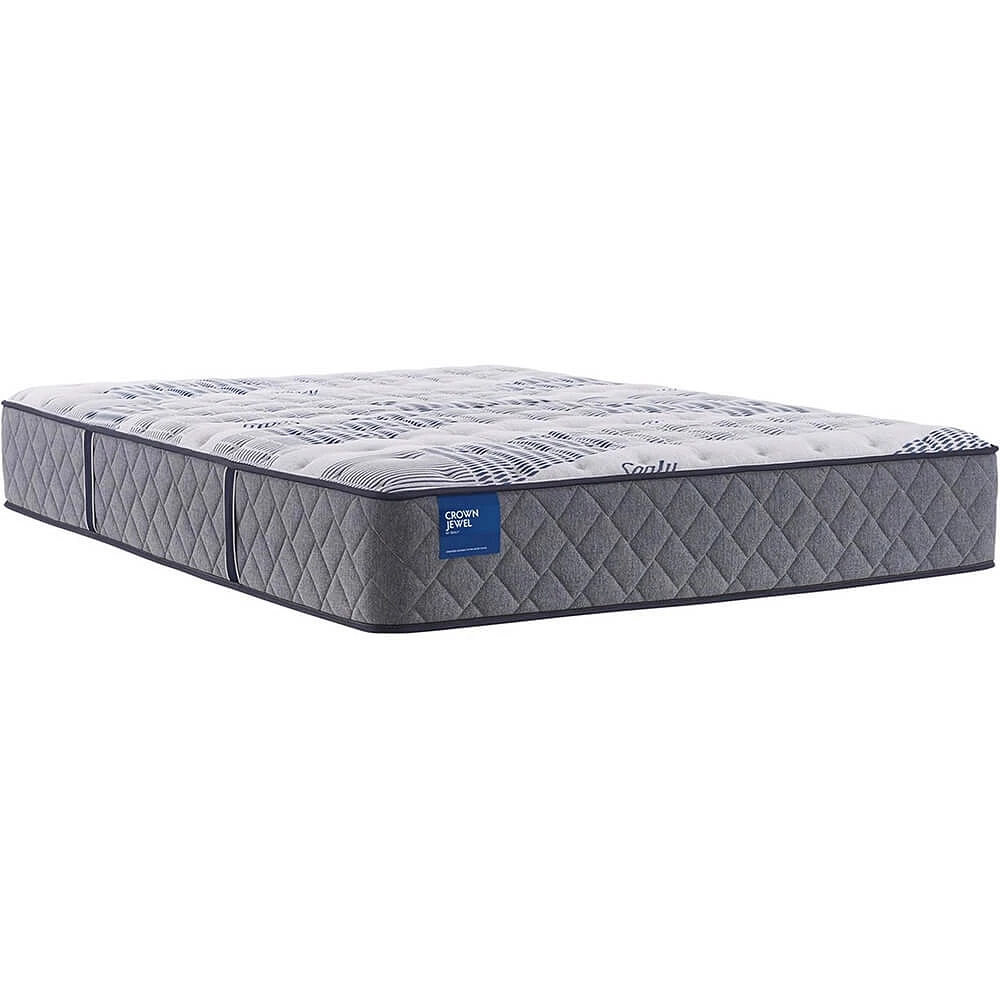 Sealy 526671-30  Crown Jewel Performance Black Opal Plush Mattress - Twin - OPEN BOX 52667130 | Electronic Express