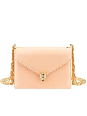 Serpenti Forever Shoulder Bag in Peach