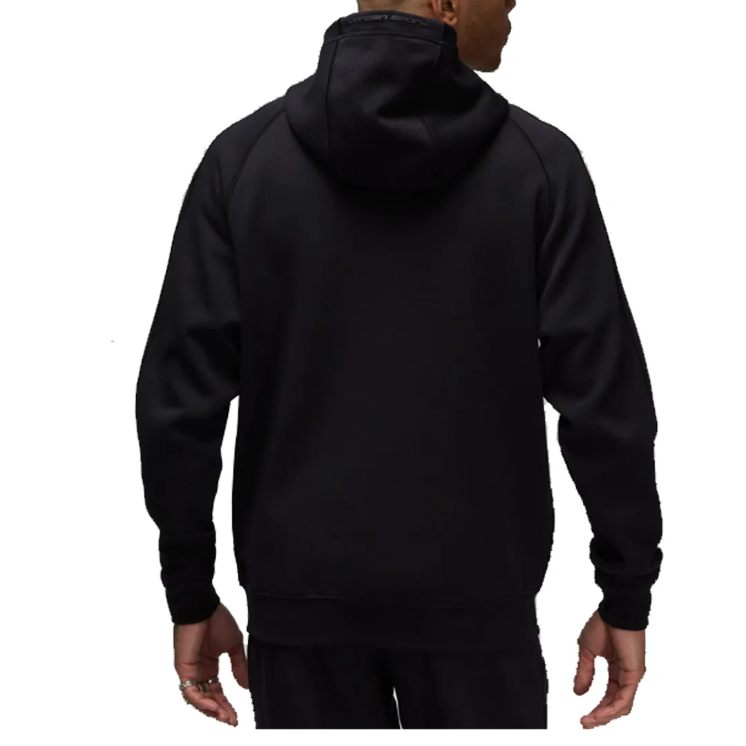 SPORT HOOP FLEECE FULL ZIP HOODIE BLACK