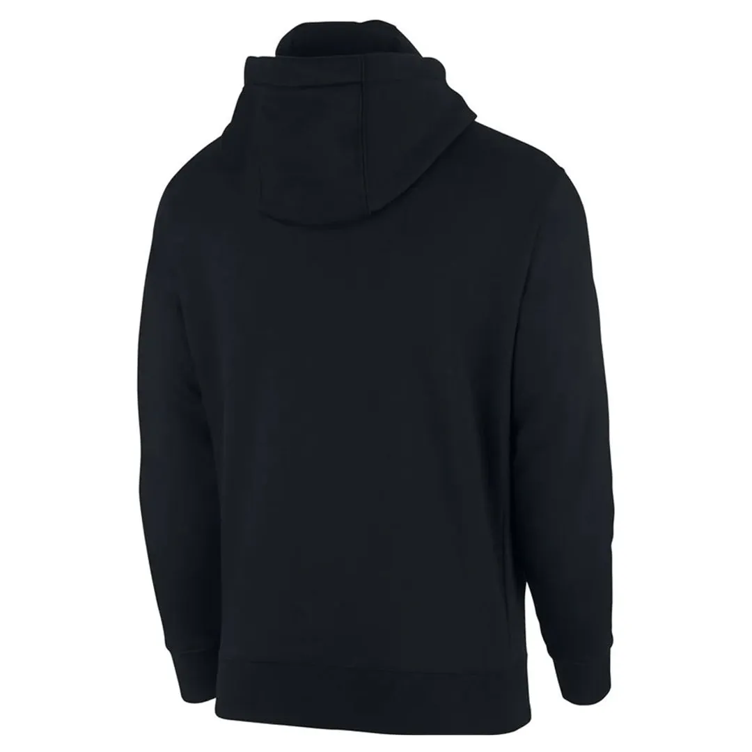 SPORTSWEAR CLUB FLEECE FULL ZIP HOODIE BLACK