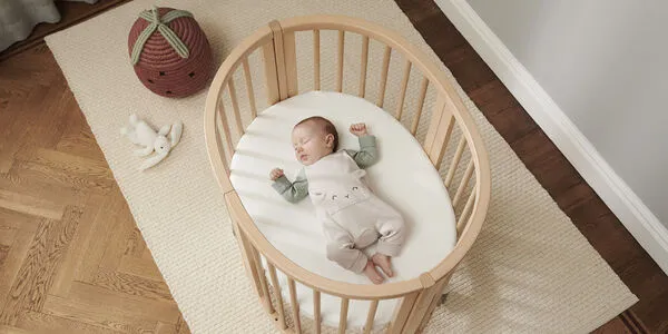 Stokke Sleepi Mini Bundle with Mattress and Drape Rod V3