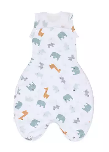 Swaddle to Sleep Baby Sleeping Bag 2.5 Tog 0 - 4 Months - Animal Safari by Purflo | Kaleidoscope