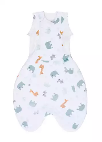 Swaddle to Sleep Baby Sleeping Bag 2.5 Tog 0 - 4 Months - Animal Safari by Purflo | Kaleidoscope