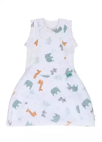 Swaddle to Sleep Baby Sleeping Bag 2.5 Tog 0 - 4 Months - Animal Safari by Purflo | Kaleidoscope