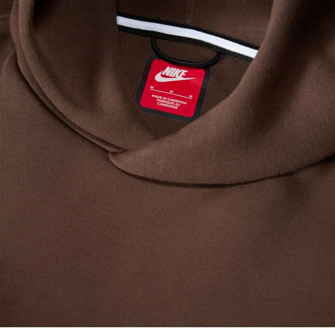 TECH REIMAGINED FLEECE HOODIE BROWN