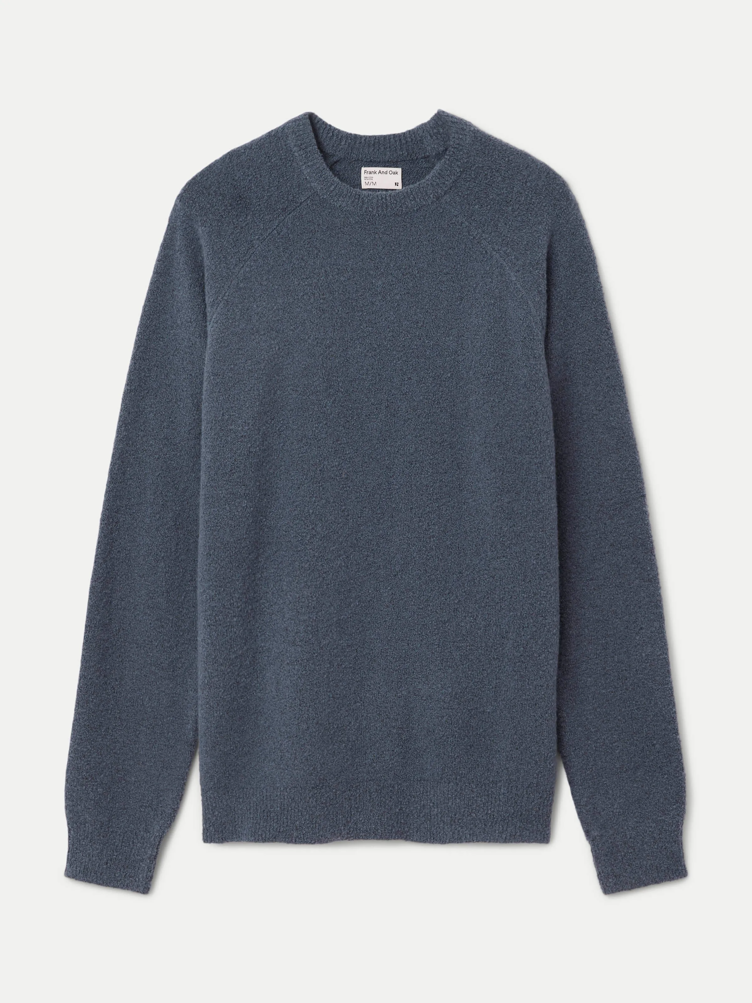 The Seawool Boucle Sweater in Vintage Indigo