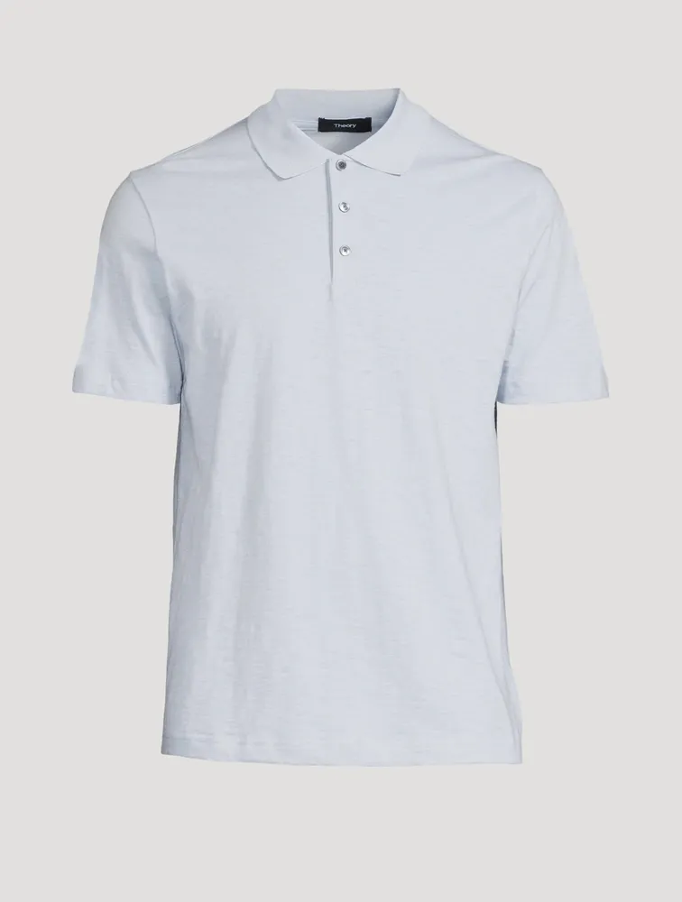 THEORY Cotton Short-Sleeve Polo