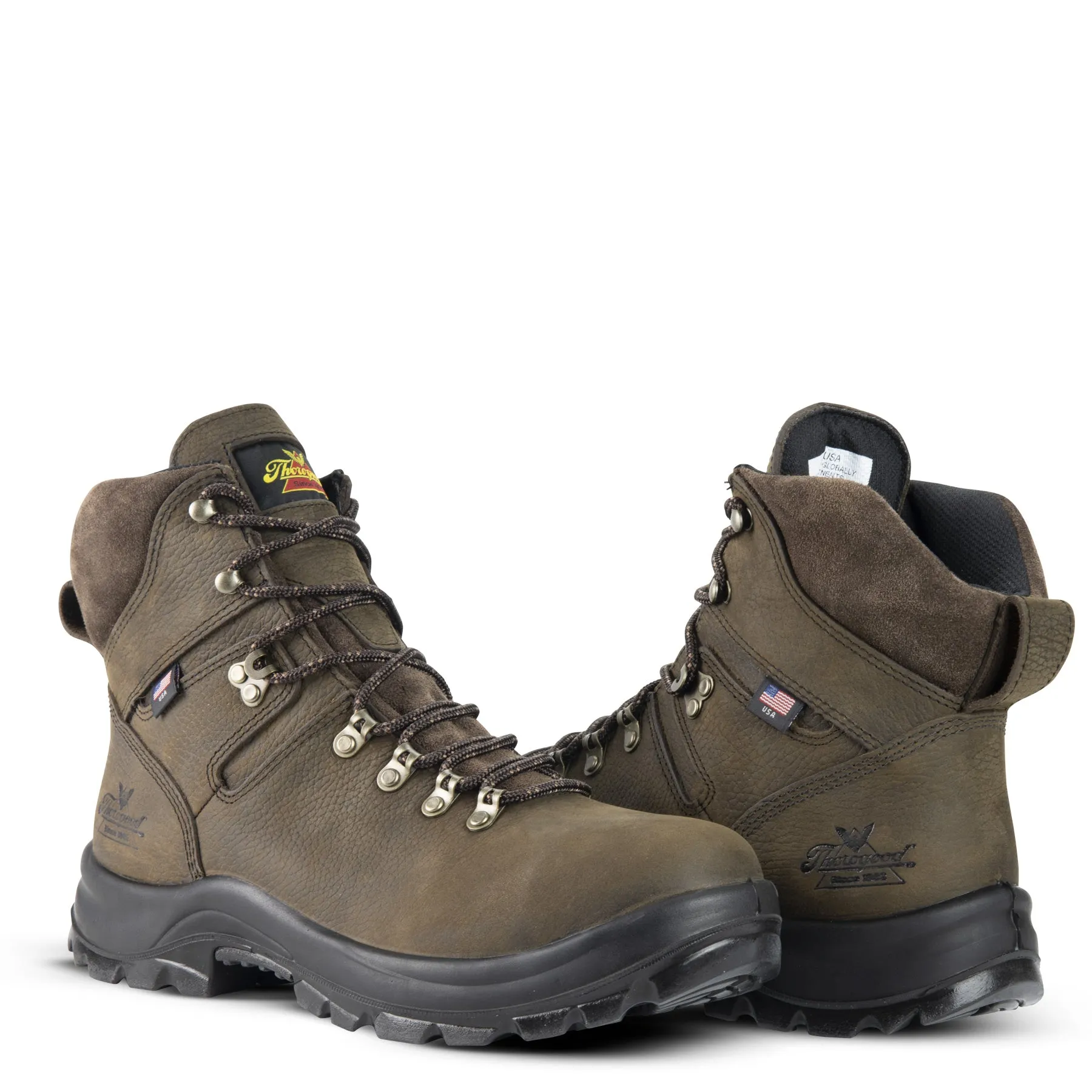 Thorogood Men's - 6 American Union Series Waterproof Work Boot - Steel Toe