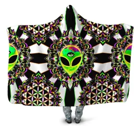 Trance Hooded Blanket