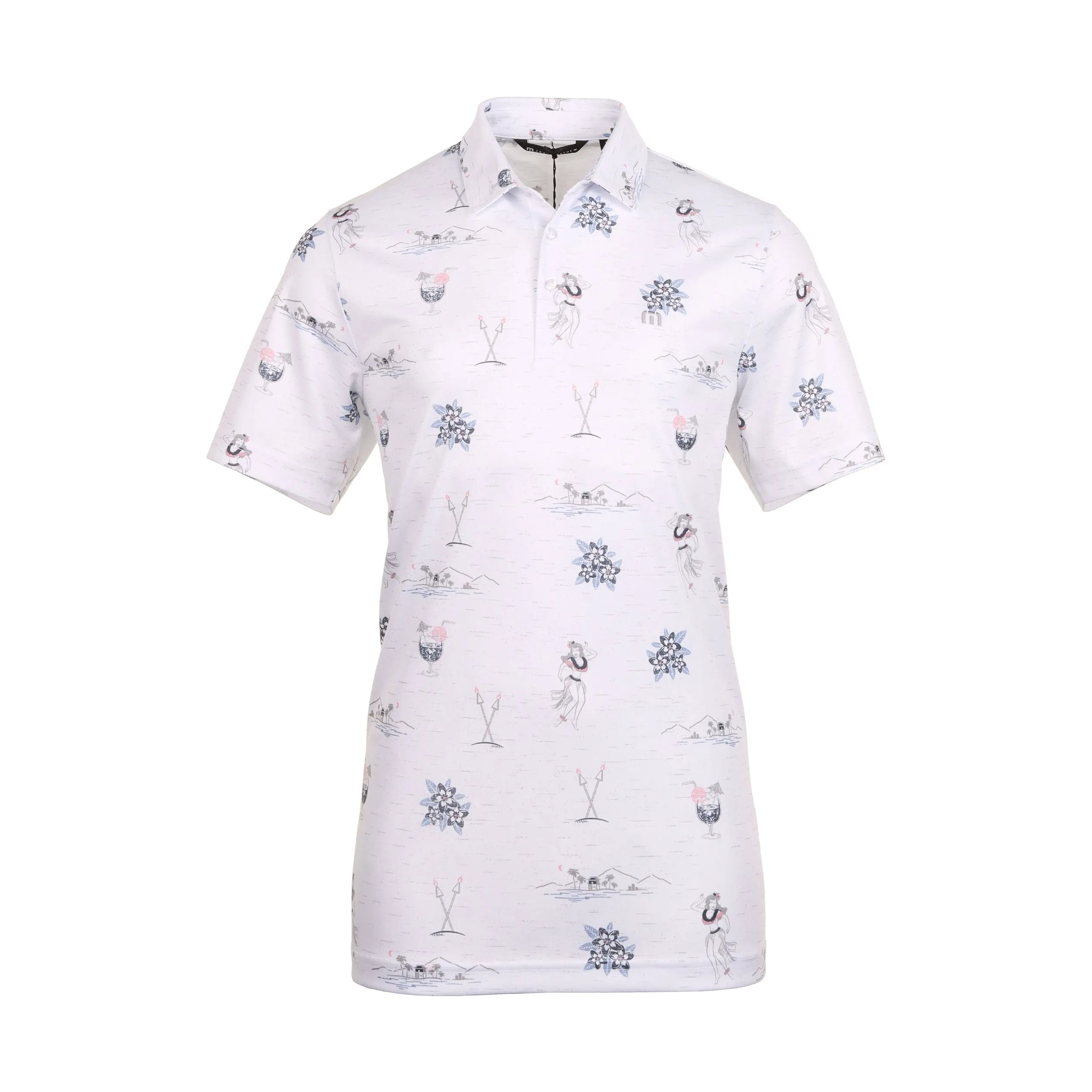 TravisMathew Island Paradise Polo Shirt