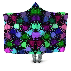 Tripadelic Splatter Hooded Blanket