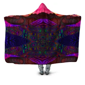 Trippy Trek Hooded Blanket