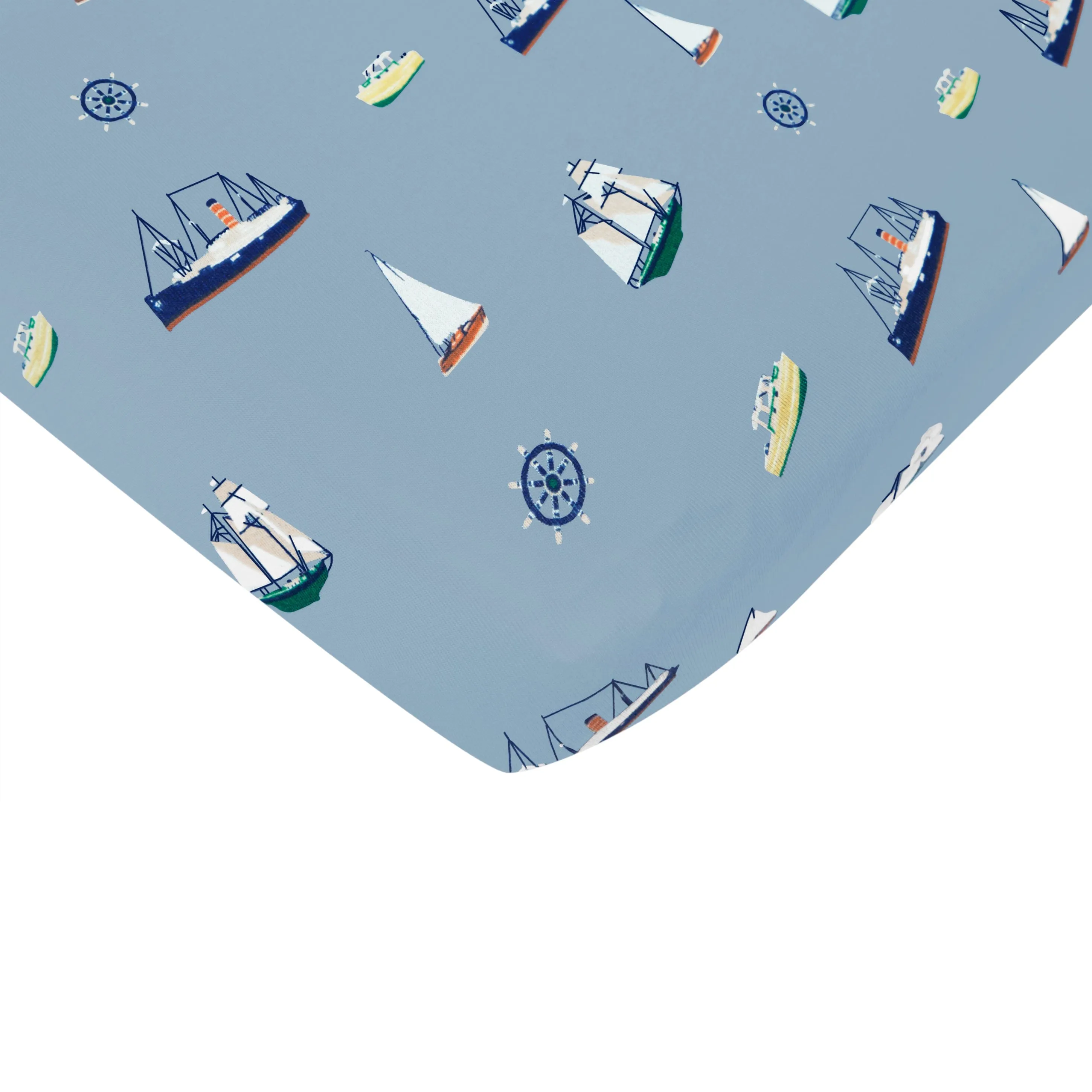 Twin Sheet in Vintage Boats