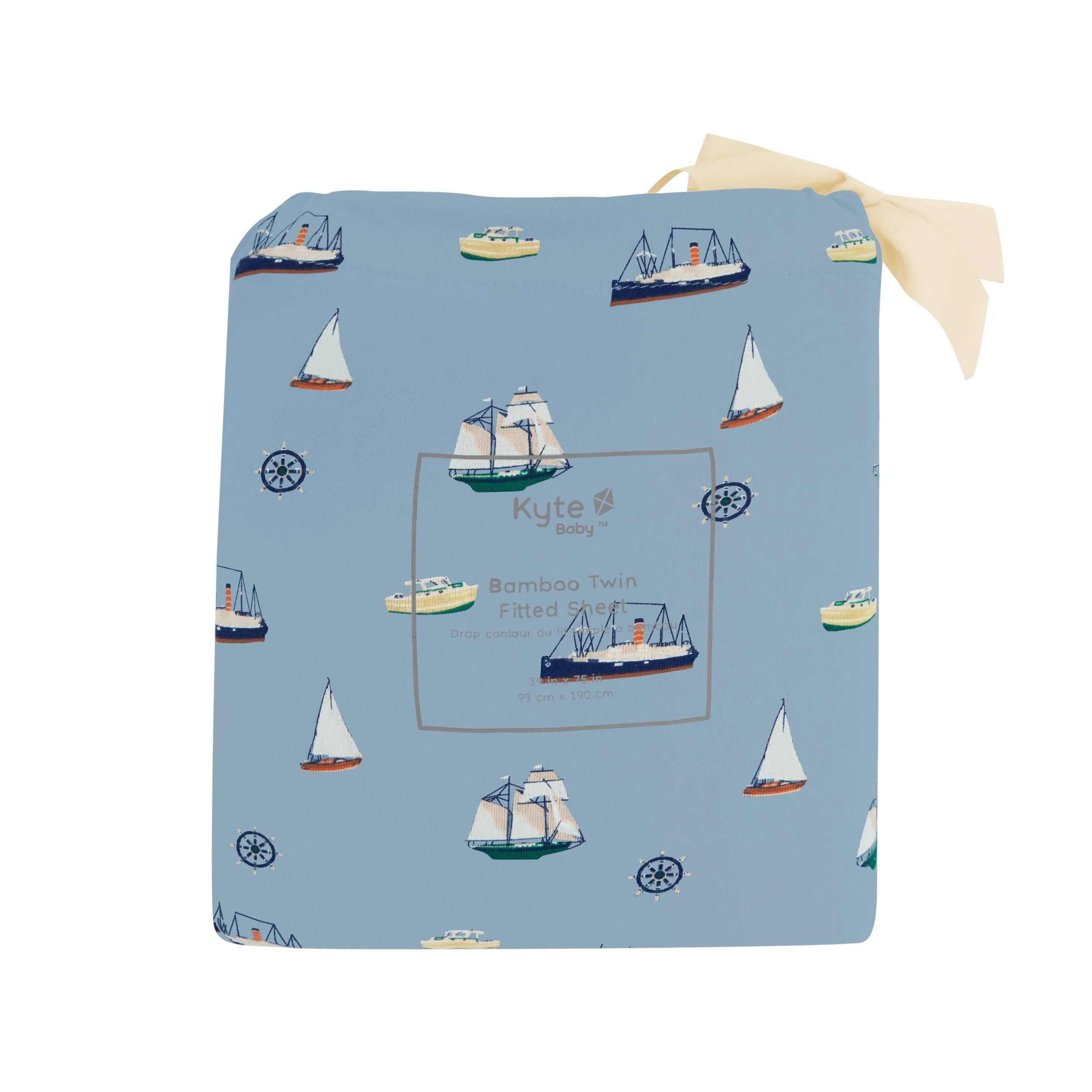 Twin Sheet in Vintage Boats